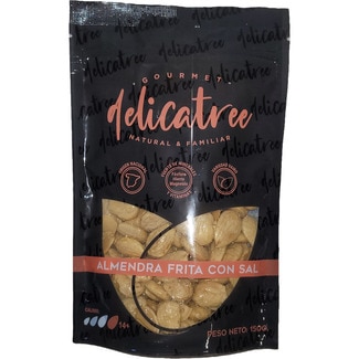 almendras fritas con sal bolsa 150 g - Delicatree
