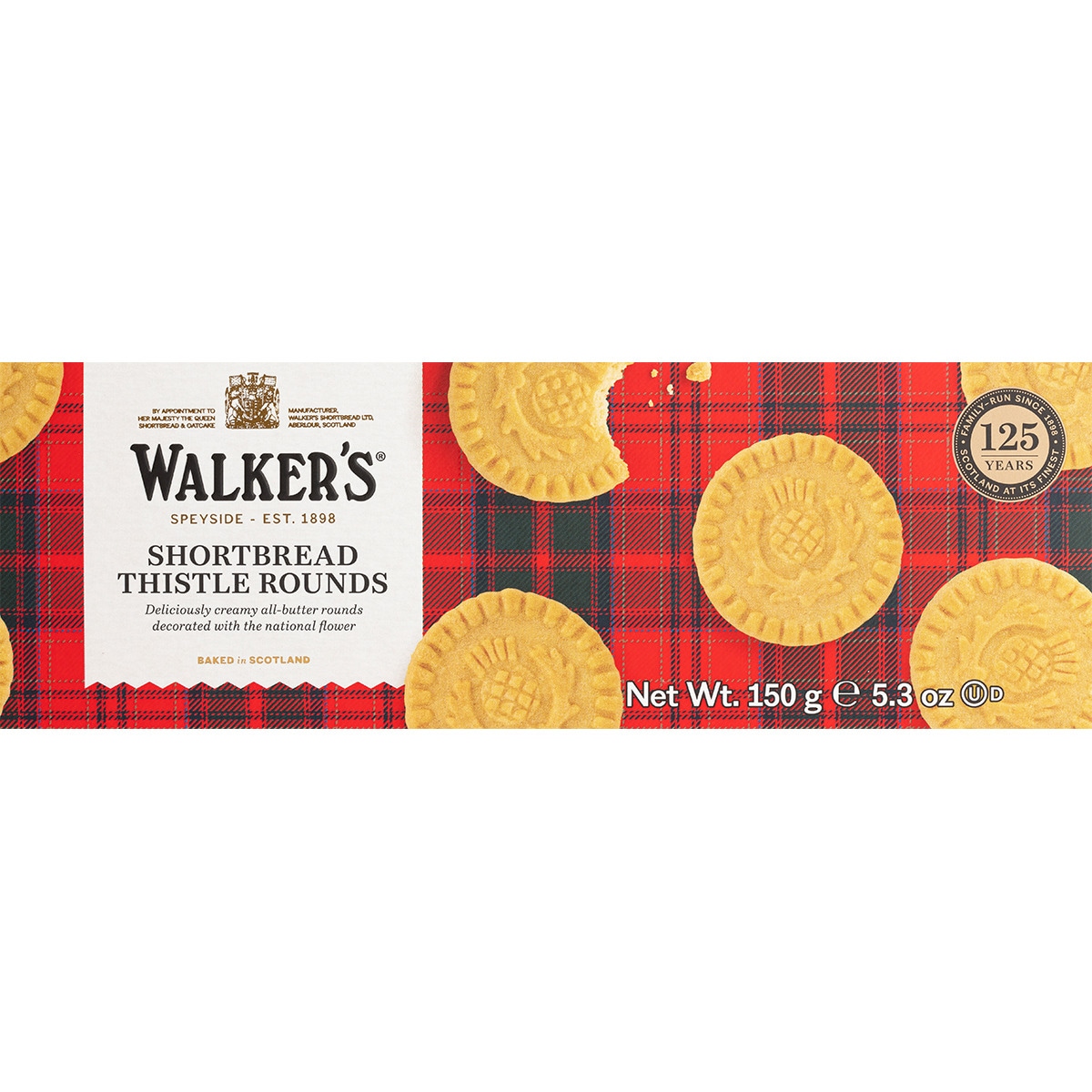 Shortbread Rounds galletas de mantequilla estuche 150 g