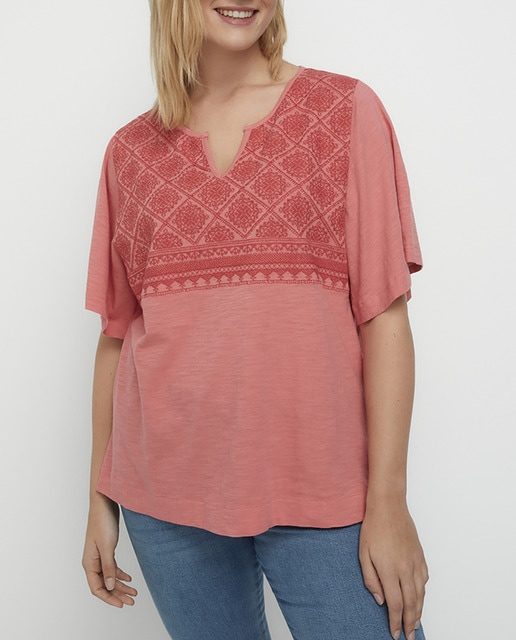 Imagen 0 de Camiseta de mujer con bordado