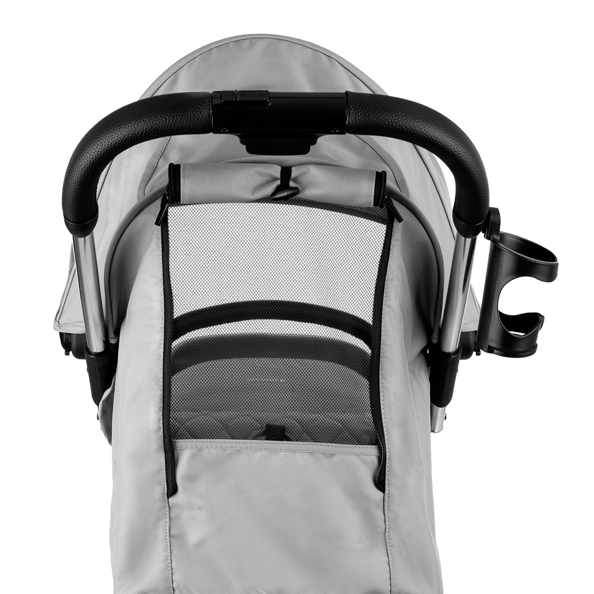 Silla de paseo Kikkaboo Cloe Gris-7