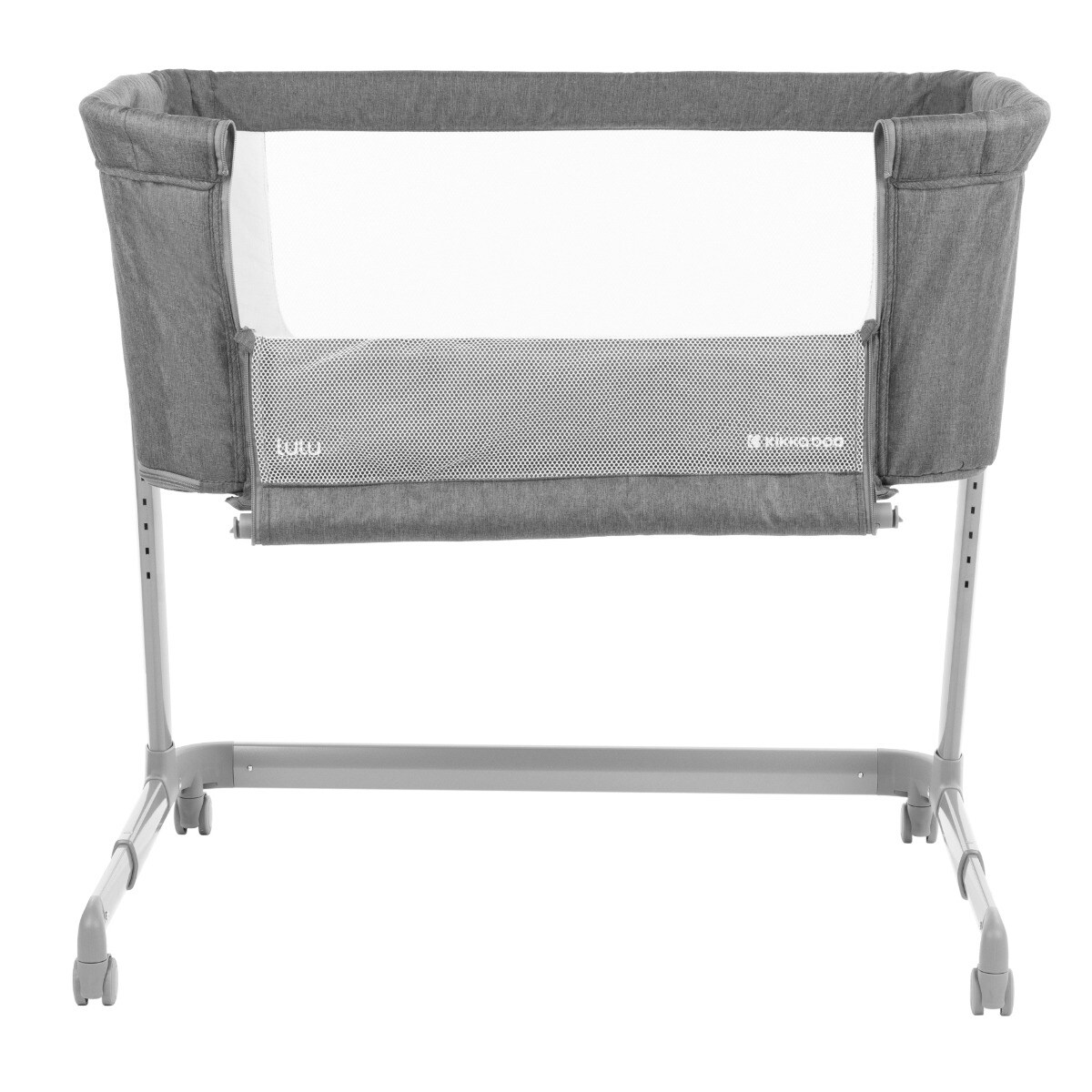 Cuna colecho Kikkaboo Lulu Gris oscuro-7