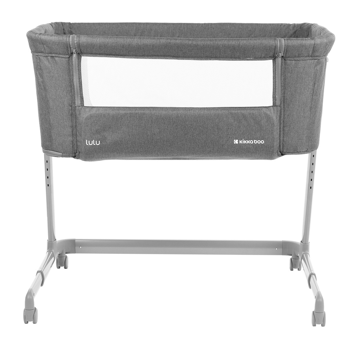 Cuna colecho Kikkaboo Lulu Gris oscuro-6