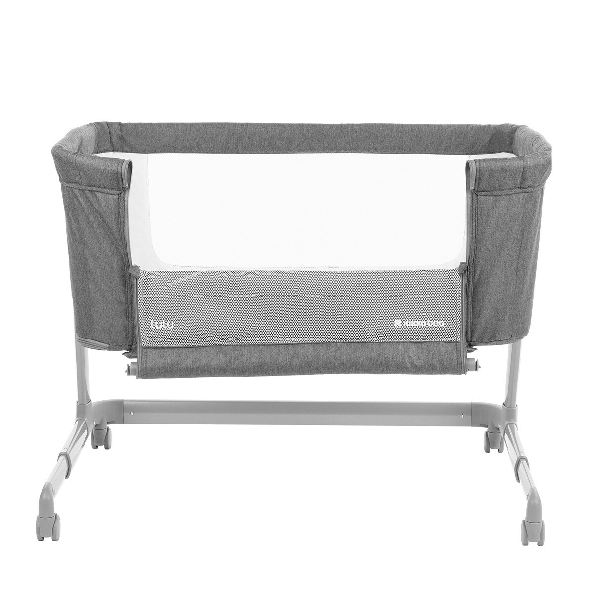 Cuna colecho Kikkaboo Lulu Gris oscuro-3