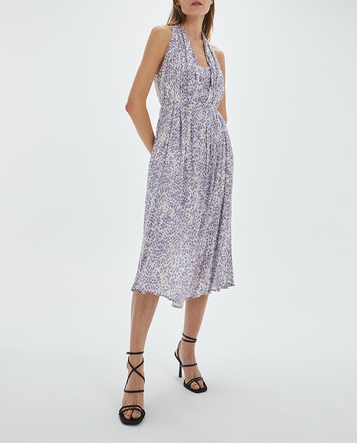 Imagen 0 de Vestido corto estampado