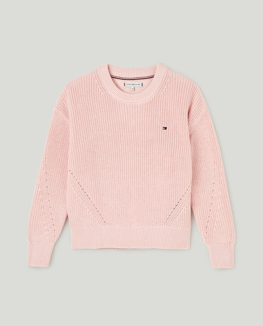 Imagen 0 de Jersey de niña trenzado de manga larga
