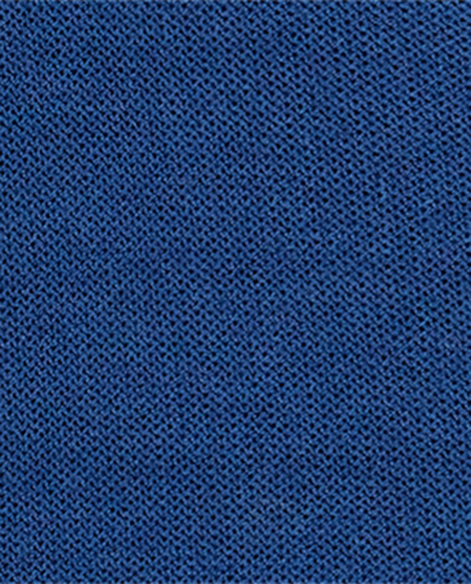 Meias Lisas em Algodão Mercerizado Azul-5