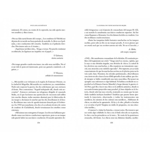 La guerra no tiene rostro de mujer (Bolsillo) (Tapa blanda) 4
