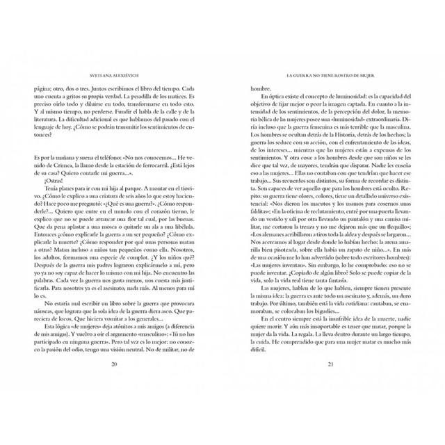 La guerra no tiene rostro de mujer (Bolsillo) (Tapa blanda) 5