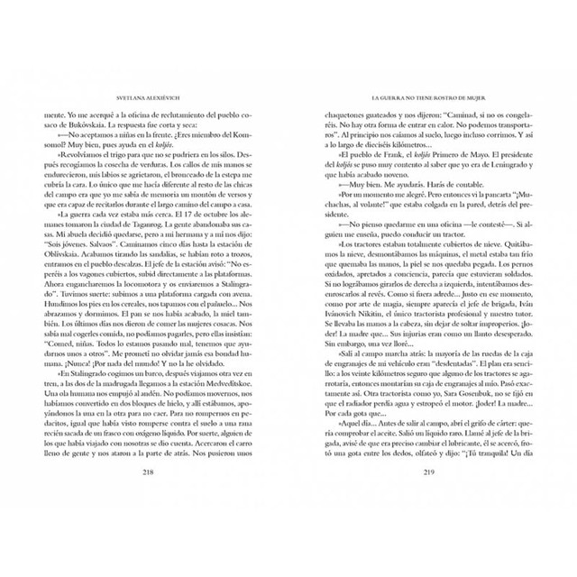 La guerra no tiene rostro de mujer (Bolsillo) (Tapa blanda) 6
