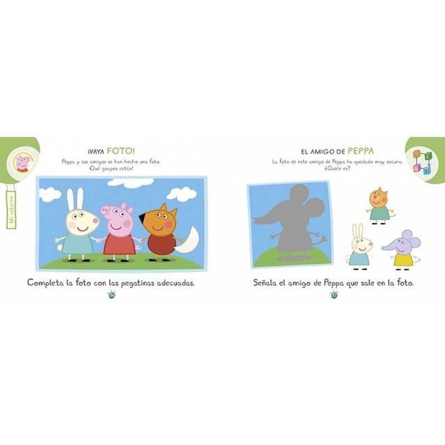 Peppa Pig. Cuaderno de vacaciones . - De vacaciones con Peppa (2 años): (¡con pegatinas muy divertidas!) (Tapa blanda) 5