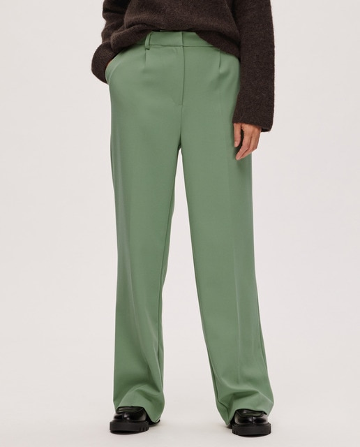 Imagen 0 de Pantalón de traje de mujer ancho
