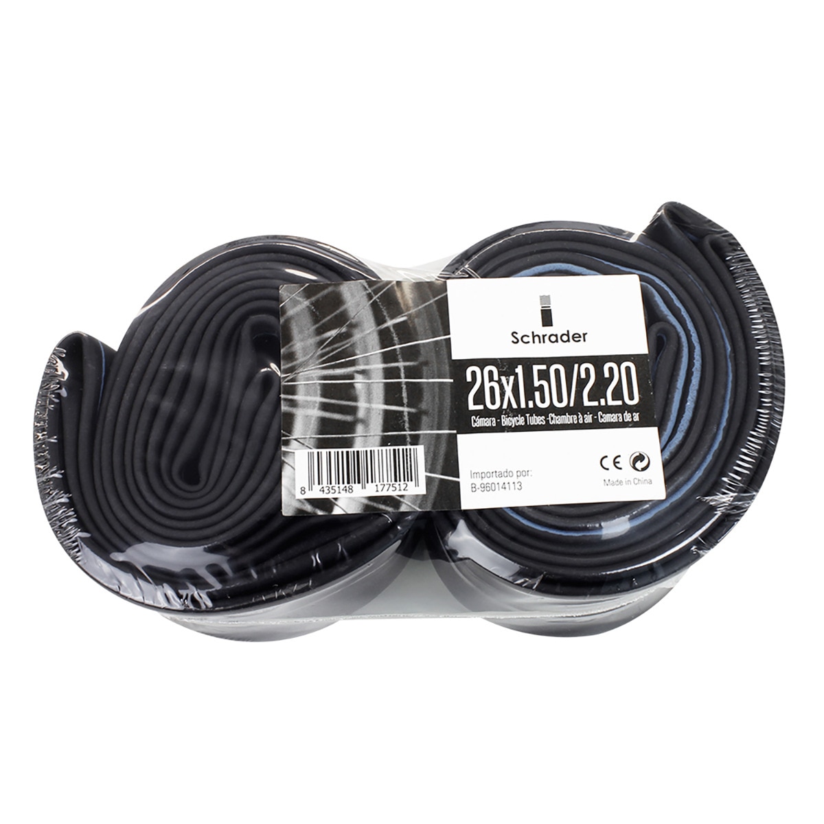 Pack de dos unidades Cámara Schrader Chaoyang