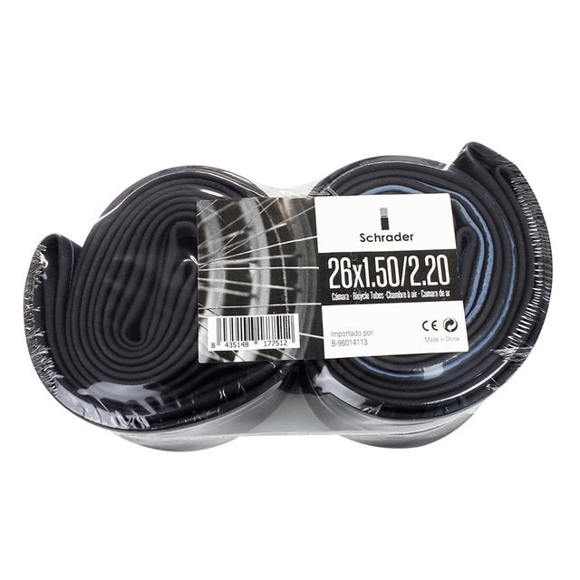 Imagen 0 de Pack de dos unidades Cámara 26x1.50/2.20 Schrader Chaoyang