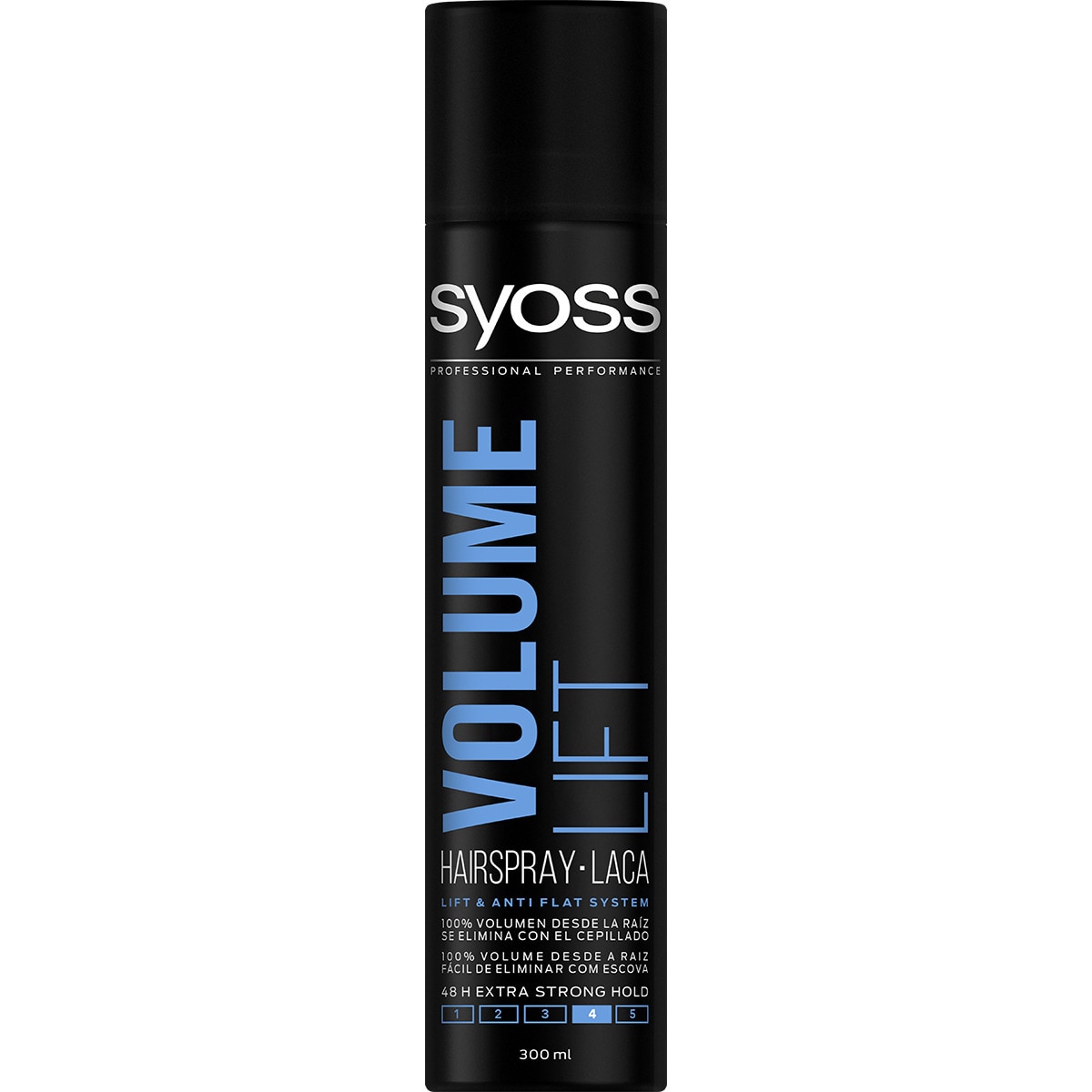 Volume Lift laca para volumen desde la raíz 48 h spray 300 ml se elimina con el cepillado