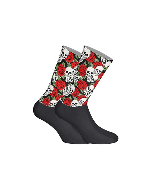 Imagen 0 de Calcetines de caña larga estampados elásticos unisex