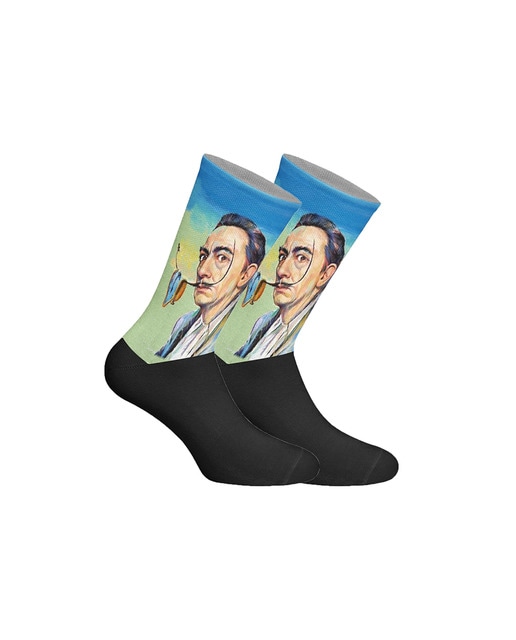 Imagen 0 de Calcetines de caña larga estampados elásticos unisex