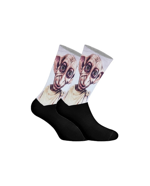 Imagen 0 de Calcetines de caña larga estampados elásticos unisex
