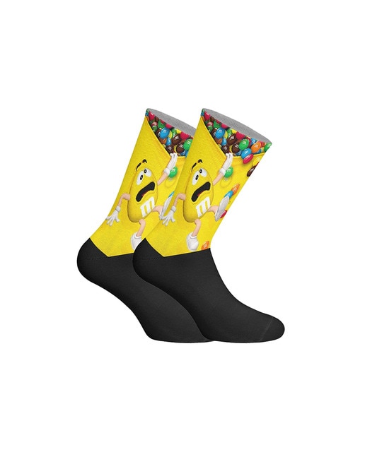 Imagen 0 de Calcetines de caña larga estampados elásticos unisex