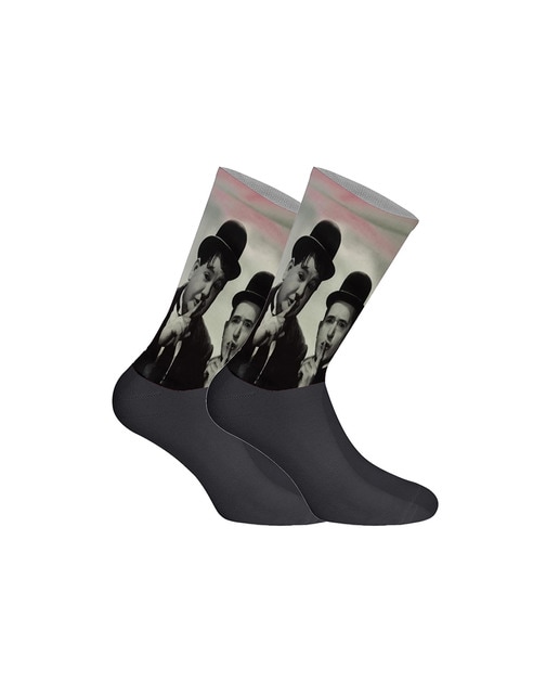 Imagen 0 de Calcetines de caña larga estampados elásticos unisex