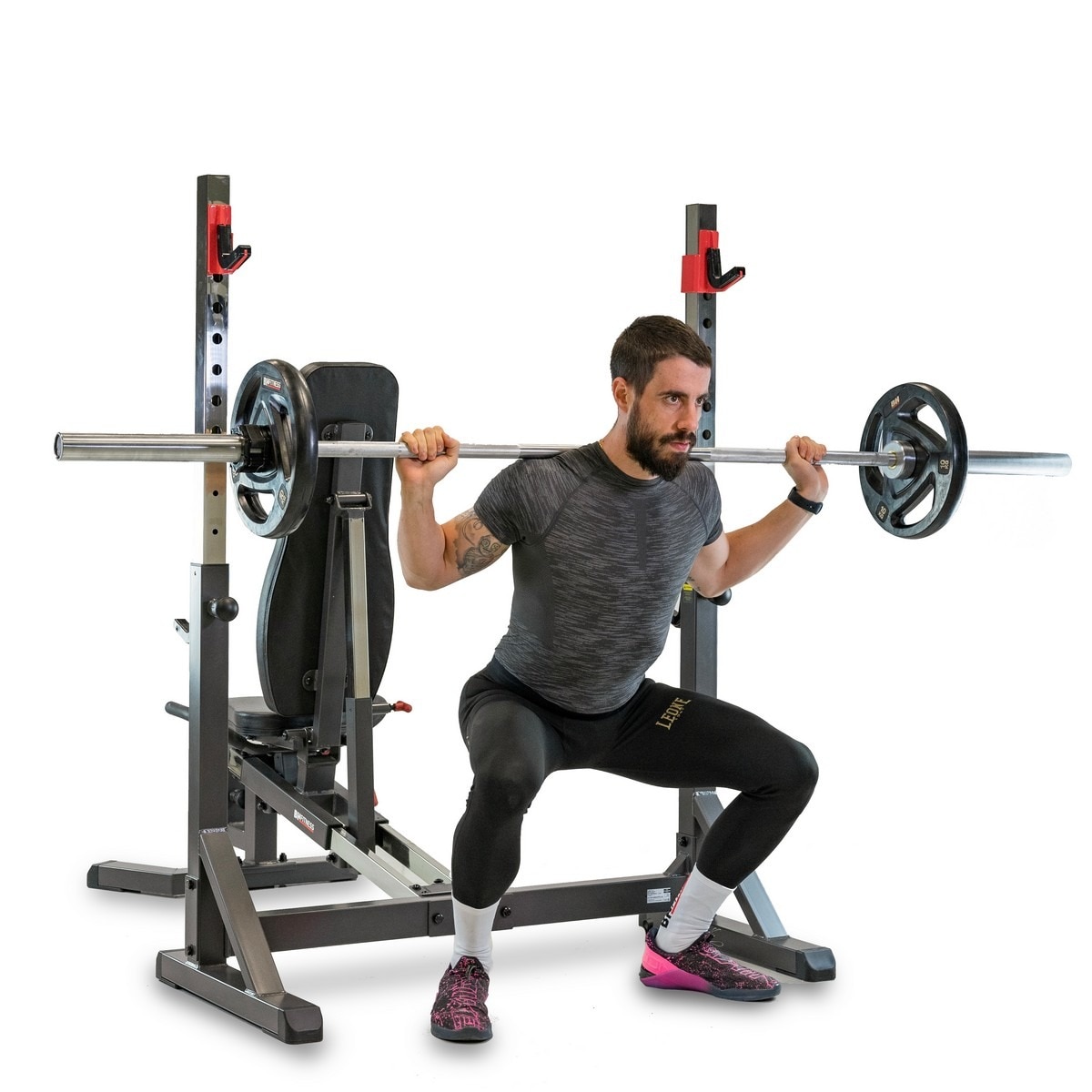 Banco Ajustável de Musculação Olympic Rack 4
