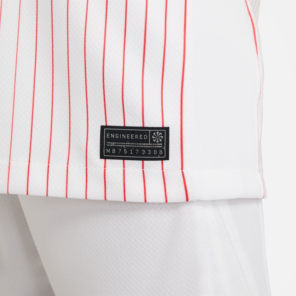 T-shirt de Criança 2.º Equipamento França 2024 Stadium Branco-5