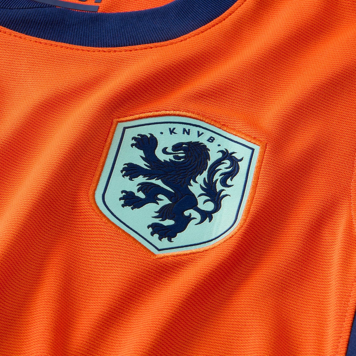 T-shirt de Criança 1.º Equipamento Países Baixos 2024 Stadium Laranja-3