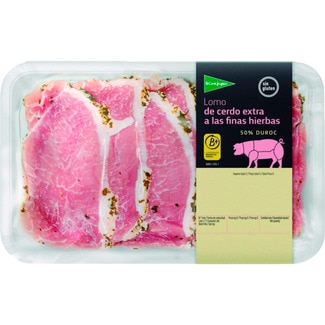 Lombo de Porco Extra 50% Duroc Finas Ervas Sem Glúten Peso Aproximado cuvete 600 g - El Corte Inglés