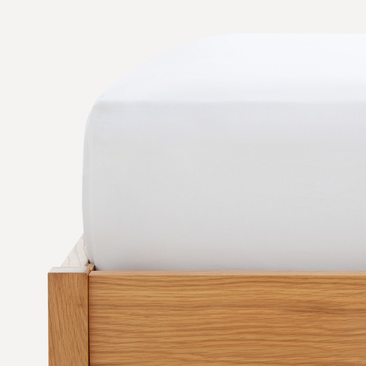 Imagen 0 de Sábana bajera ajustable algodón Percal Esencial 180 hilos platabanda 35 cm El Corte Inglés