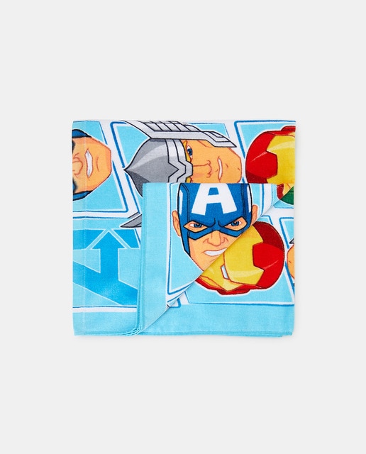 Imagen 0 de Toalla de niño estampado los vengadores