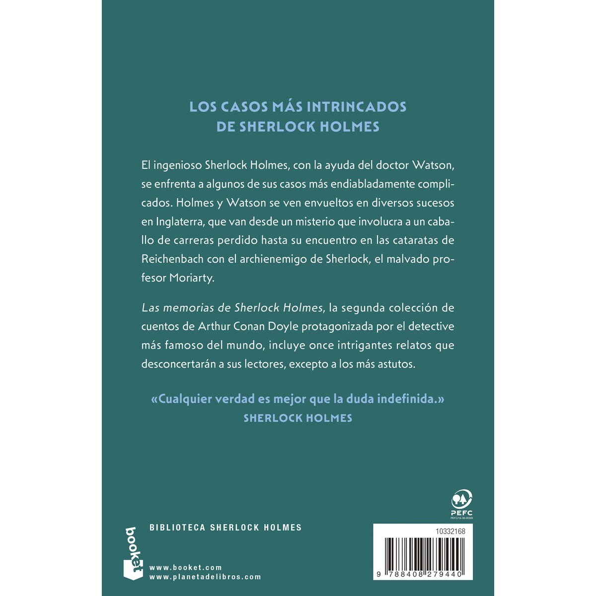 Las memorias de Sherlock Holmes (Bolso) 2