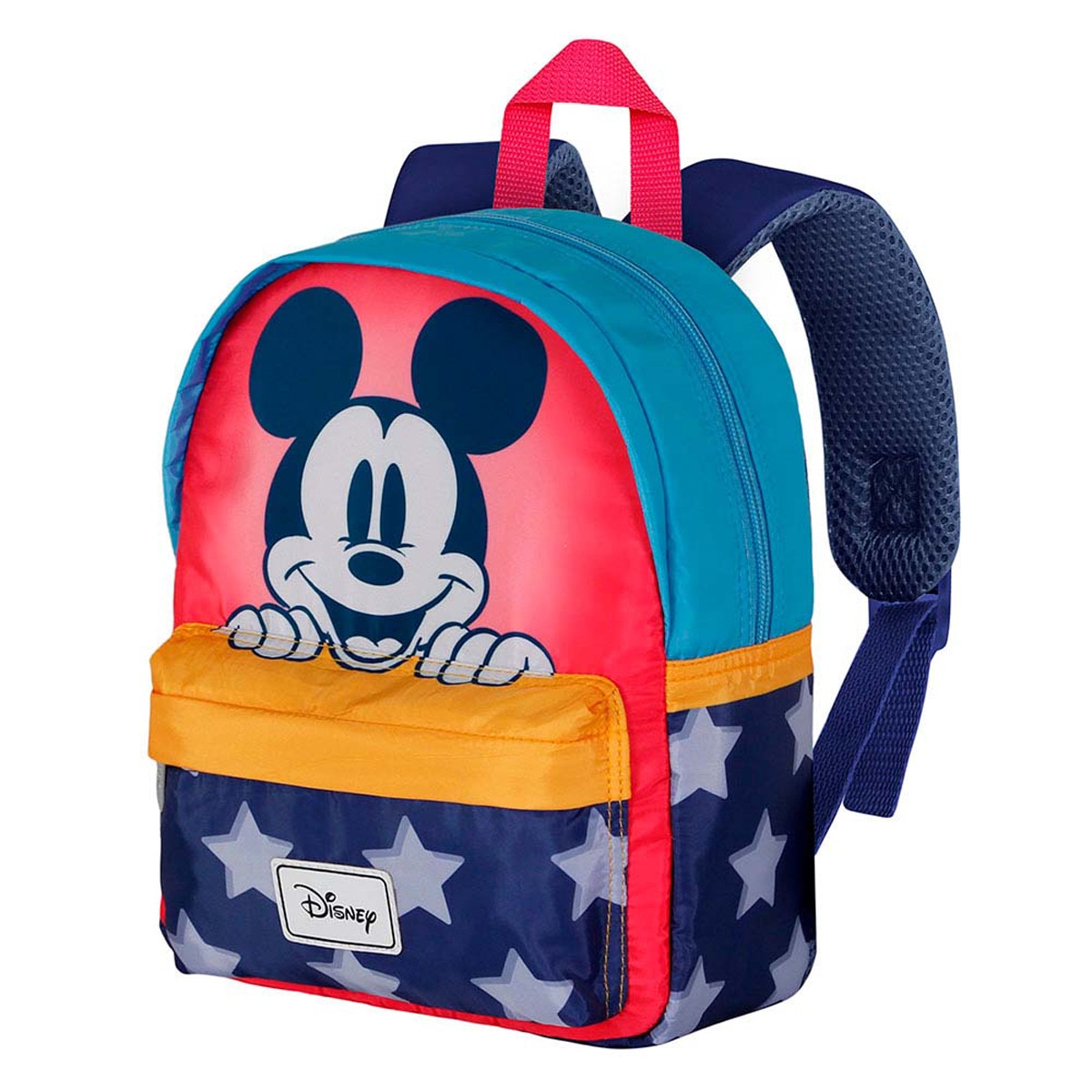 Imagen 0 de Mochila preescolar Joy Mickey Mouse hey Disney Karactermania rojo
