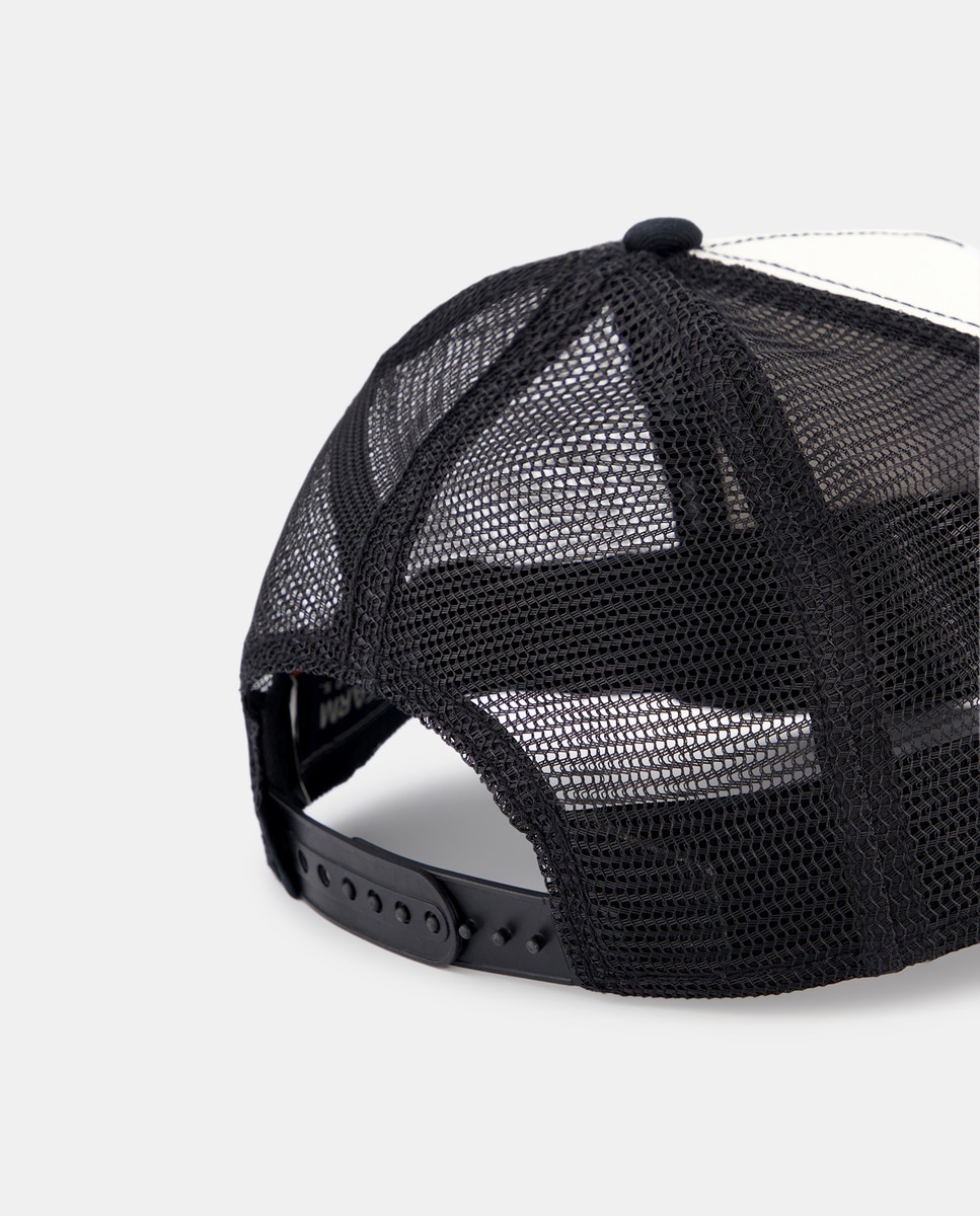 Boné Trucker de Basebol Branco-2