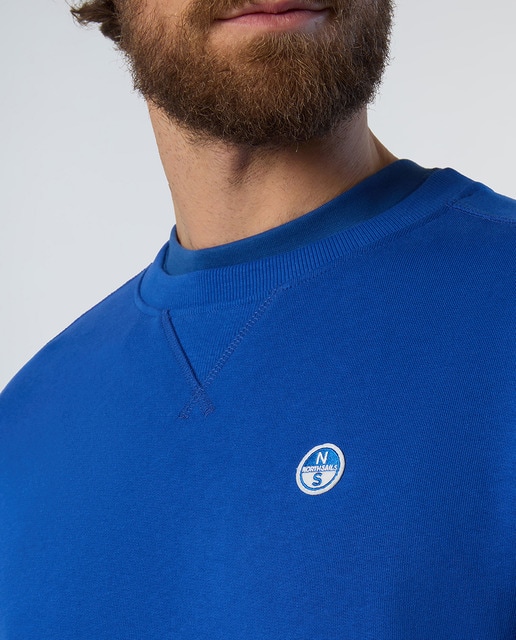 Sudadera Hombre North Sails 3XL Negro – Algodón Orgánico