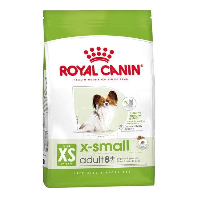 Imagen 0 de Pienso para perros Royal Canin X-Small Adult 8+ 1,5 kg