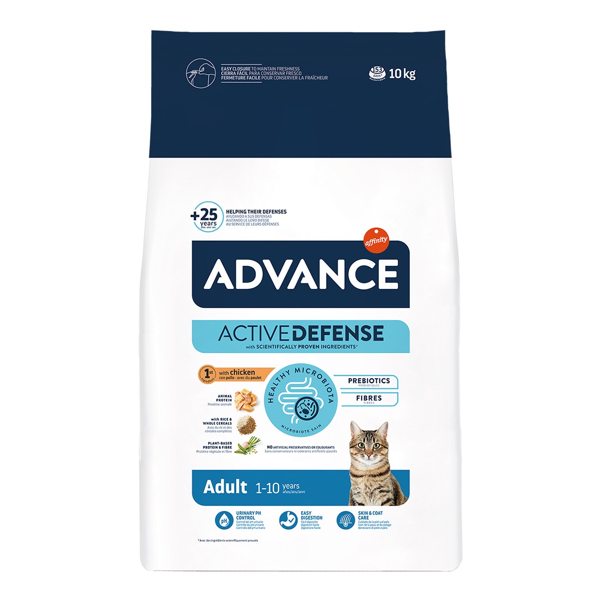 Pienso para gatos adultos Advance pollo 1