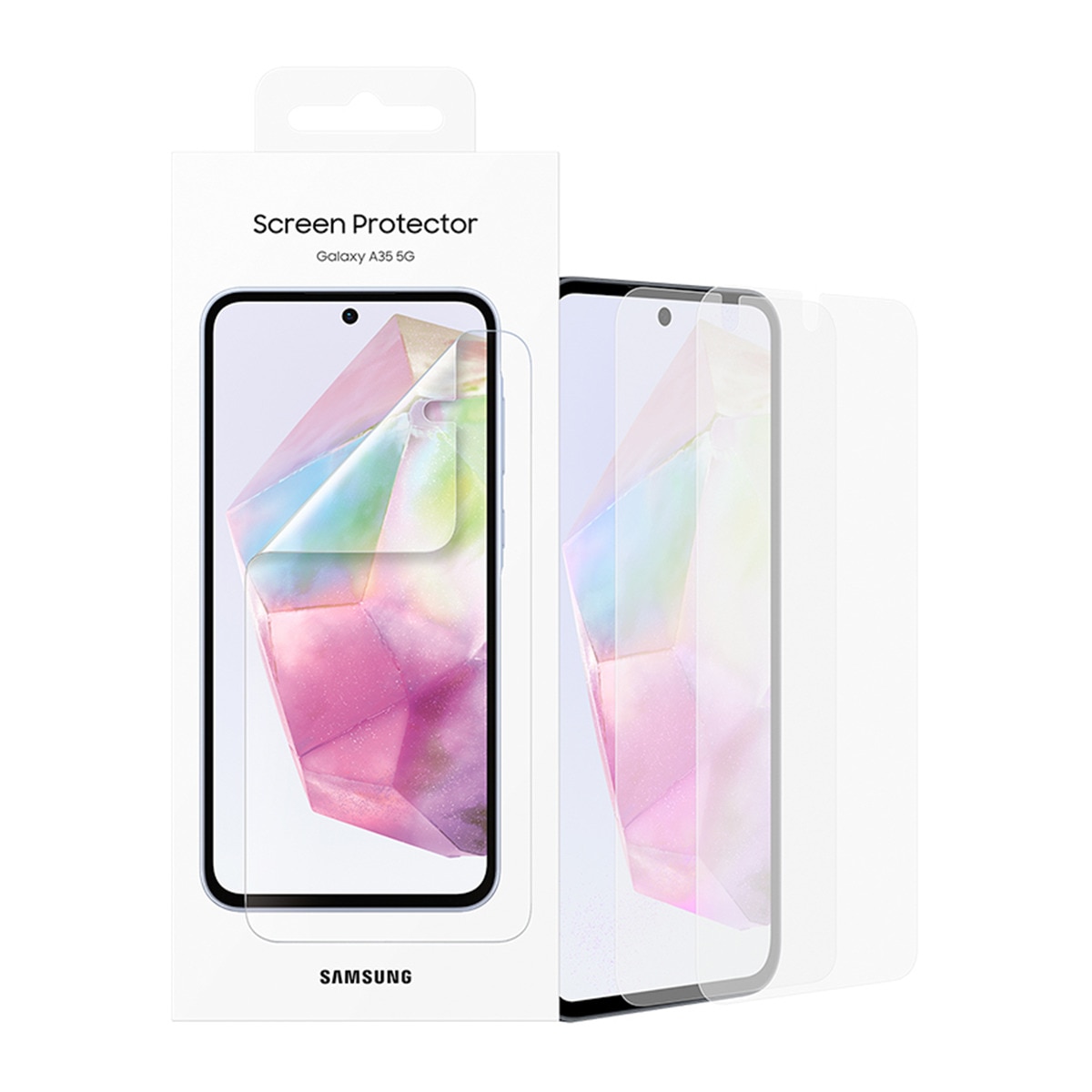Película de Proteção para Samsung Galaxy A35 Transparente-4
