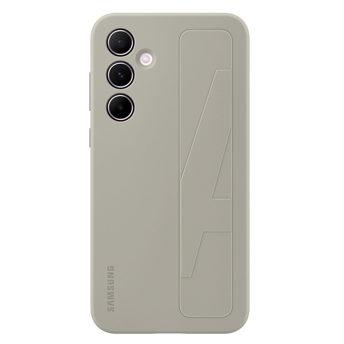 Capa Samsung com Suporte para Galaxy A55 - Cinzento Cinzento-2