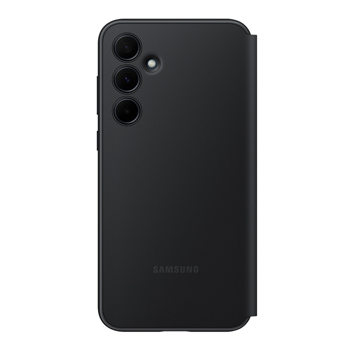 Funda con tapa inteligente negra Samsung para Galaxy A35 Negro-2