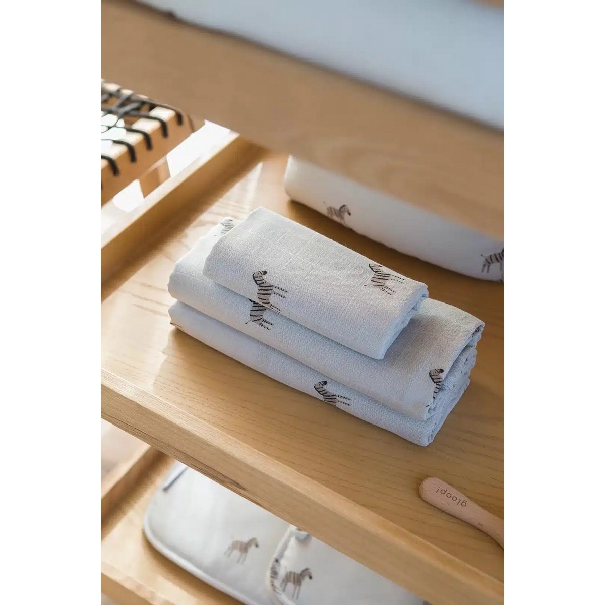 Pack 3 fraldas (3 Tamanhos) Gloop Bege-2