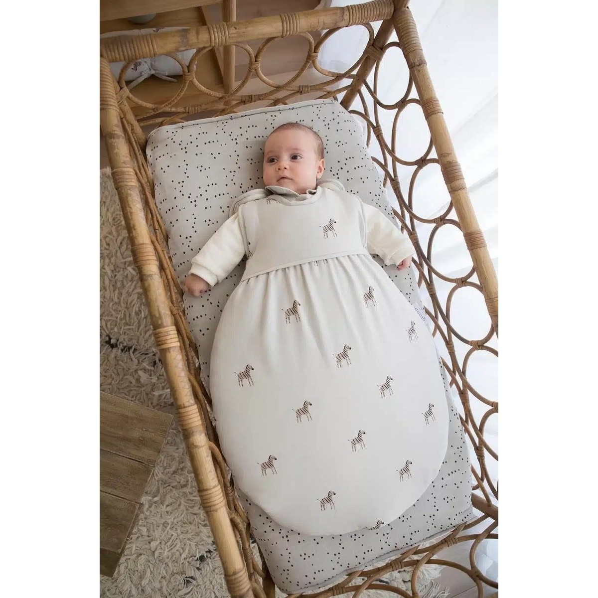 Saco de dormir 0-6 meses Sleepy Bege-2