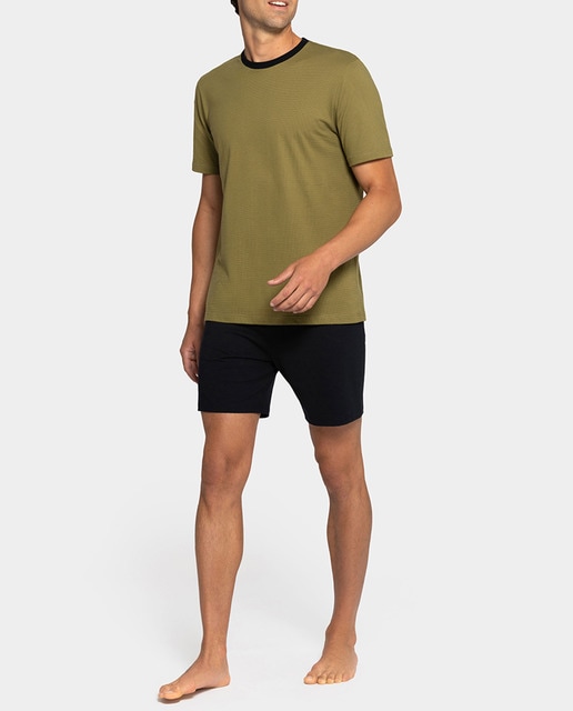 Imagen 0 de Pijama de hombre en algodón y polyester