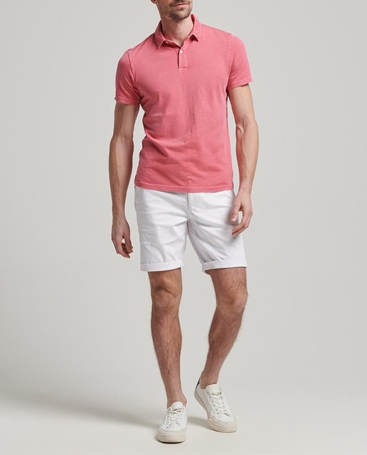 Imagen 0 de Pantalones de hombre cortos chinos Vintage Officer