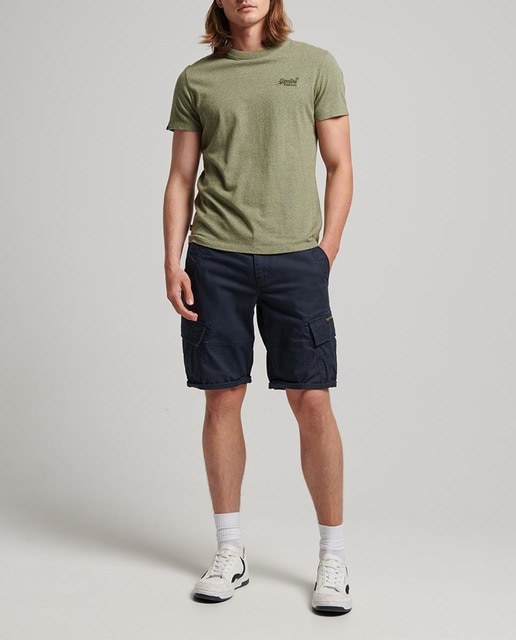 Imagen 0 de Pantalones de hombre cortos cargo de algodón orgánico Vintage