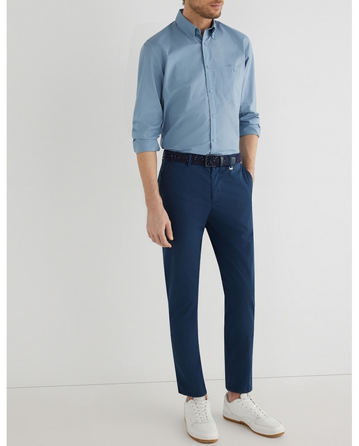 Imagen 0 de Chino de hombre custom azul