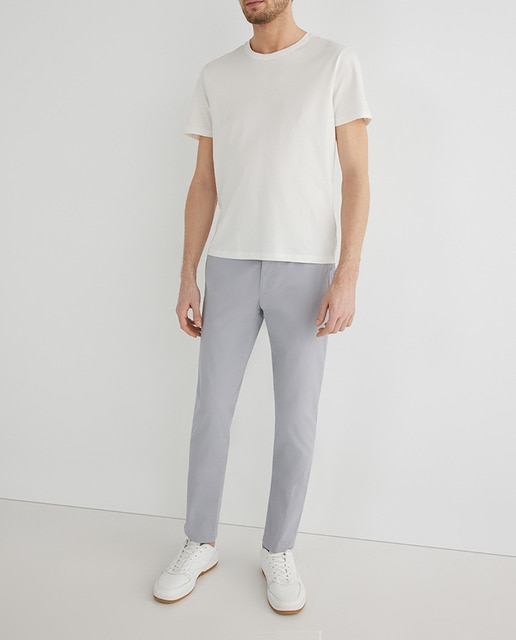 Imagen 0 de Chino de hombre custom gris