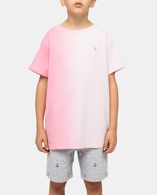 Imagen 0 de Camiseta de manga corta en color rosa