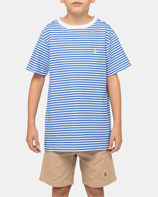 Imagen 0 de Camiseta de manga corta de rayas