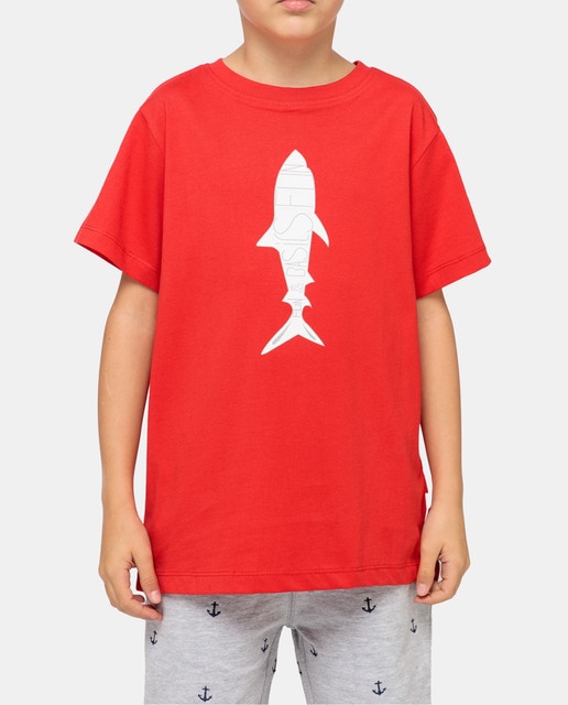 Imagen 0 de Camiseta de manga corta en color roja