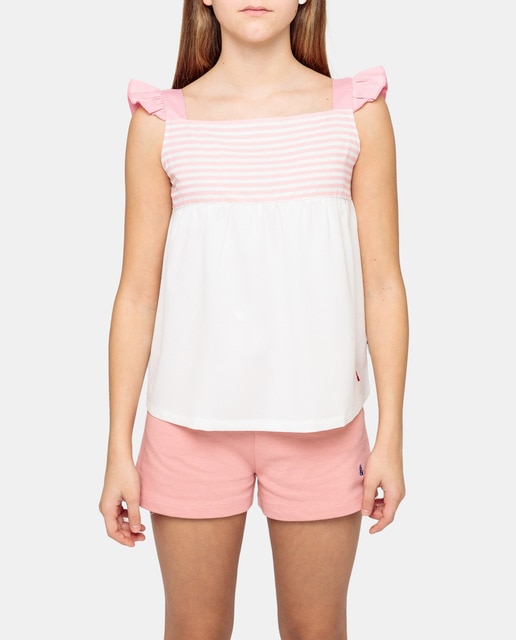 Imagen 0 de Blusa fluida en color blanco