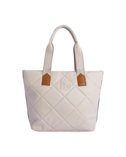 Imagen 0 de Bolso shopper en color beige
